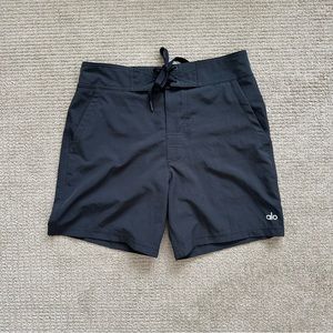 Alo Yoga Men’s Plow Board Short, Size Small, Black, NWOT
